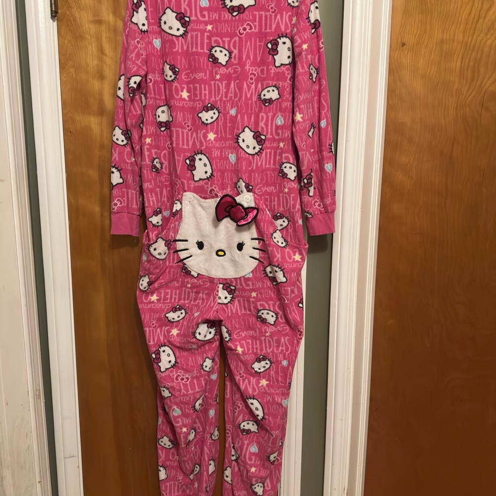 Hello Kitty Pink Pajama One piece